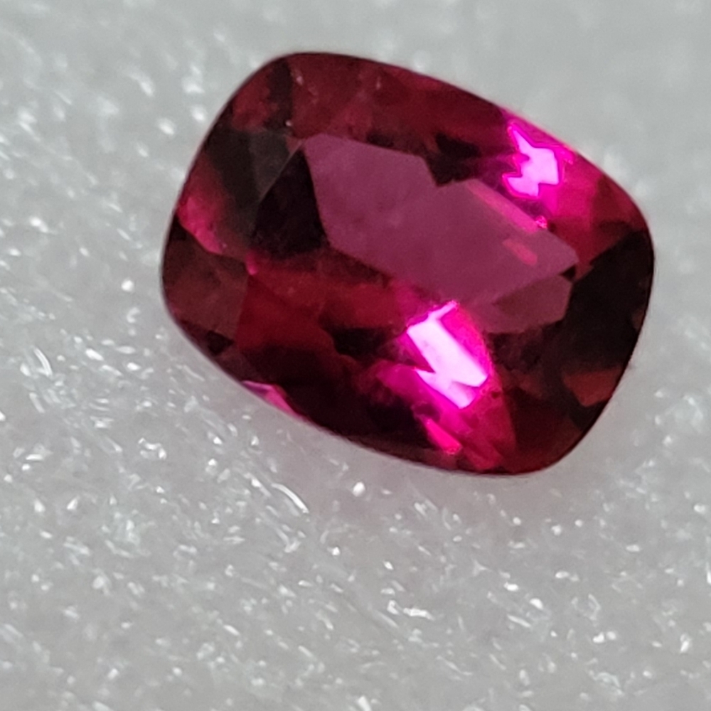 Rubellite Tourmaline Emerark Cut Loose Natural No Heat Gemstone